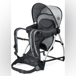Chicco Gray Baby Backpack Carrier
